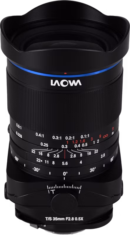 Laowa 35mm f/2.8 Zero-D T/S 0.5x Macro Lens - L-mount