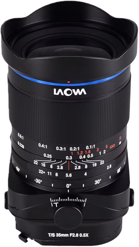 Laowa 35mm f/2.8 Zero-D T/S 0.5x Macro Lens - Fuji GFX