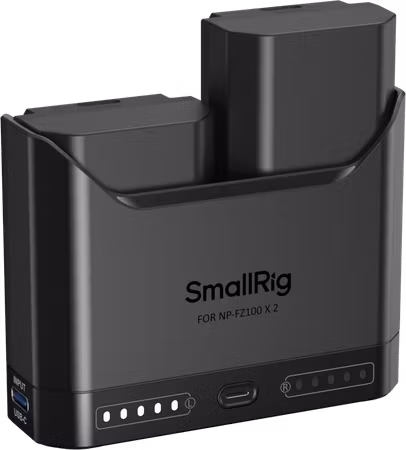 Kit de carga rápida SmallRig 5483 para baterías de cámara NP-FZ100