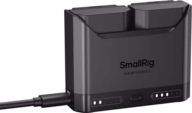 SmallRig 5483 Turbo Charging Kit for NP-FZ100 Camera Batteries