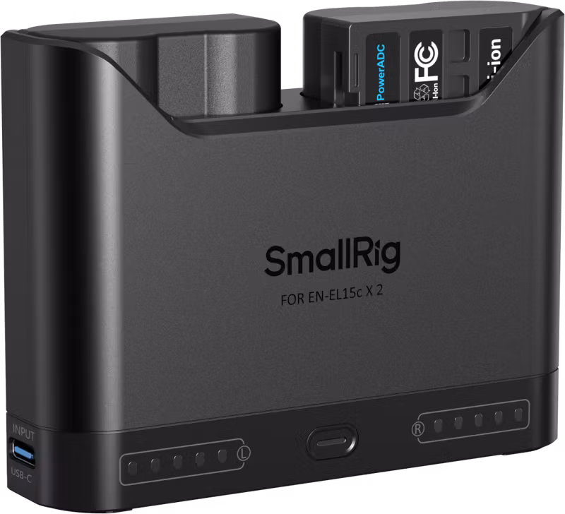 SmallRig 5486 Turbo Charging Kit for EN-EL15c Camera Batteries