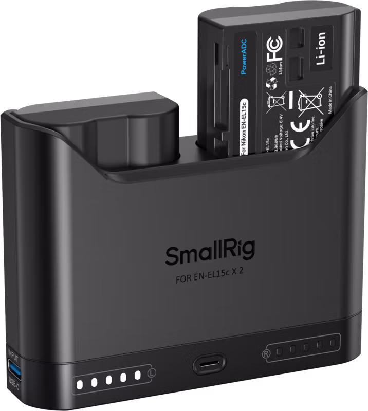 SmallRig 5486 Turbo Charging Kit for EN-EL15c Camera Batteries