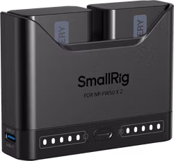 SmallRig 5488 Turbo Charging Kit for NP-FW50 Camera Batteries