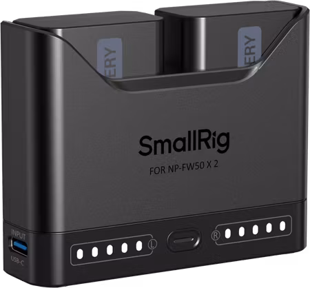 SmallRig 5488 Turbo Charging Kit for NP-FW50 Camera Batteries