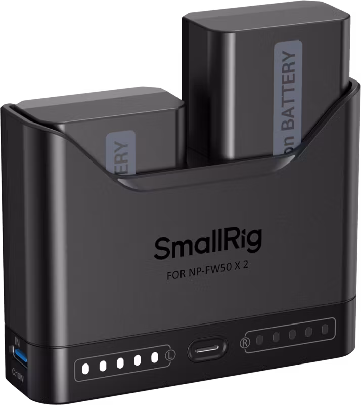 SmallRig 5488 Turbo Charging Kit for NP-FW50 Camera Batteries