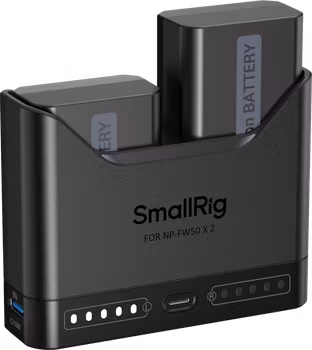SmallRig 5488 Turbo Charging Kit for NP-FW50 Camera Batteries