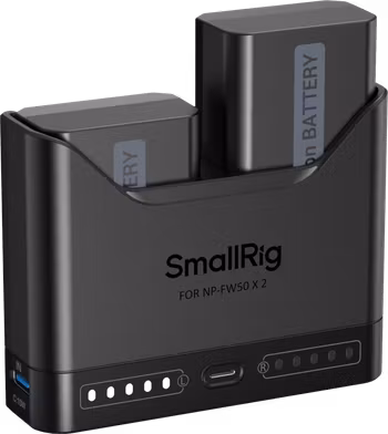 SmallRig 5488 Turbo Charging Kit for NP-FW50 Camera Batteries
