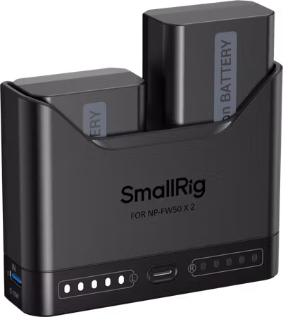 SmallRig 5488 Turbo Charging Kit for NP-FW50 Camera Batteries
