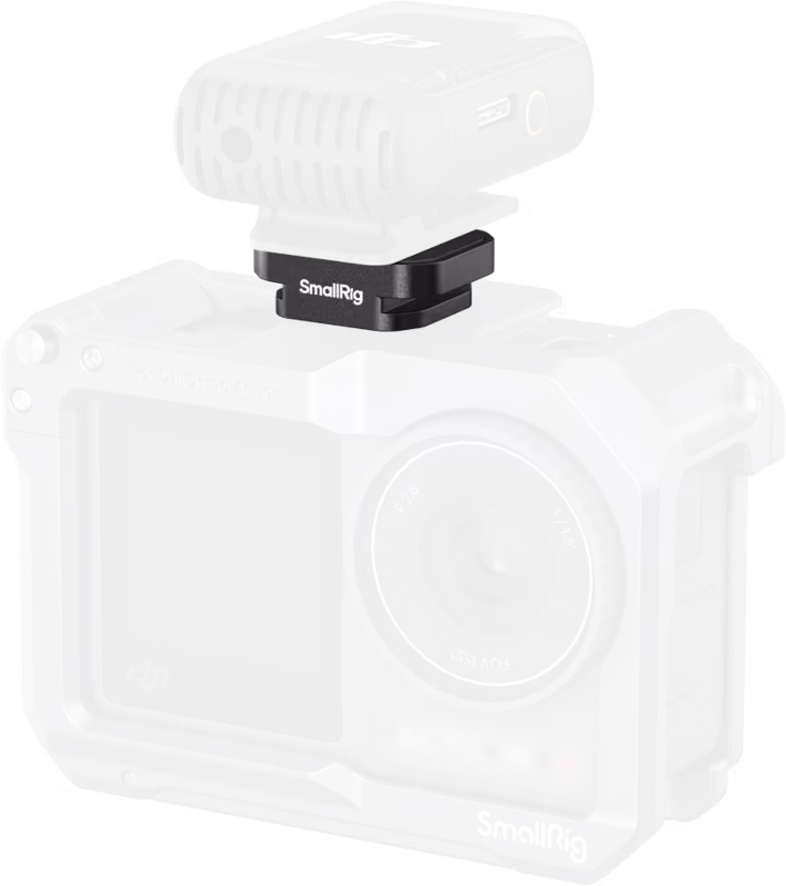 SmallRig 5472 Mount Plate with Cold Shoe Mount (4pcs)