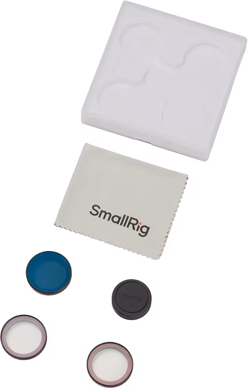 SmallRig 5789 1/2 & 1/4 Black Diffusion & ND8-CPL Polarizing Filter Kit for DJI Osmo Nano
