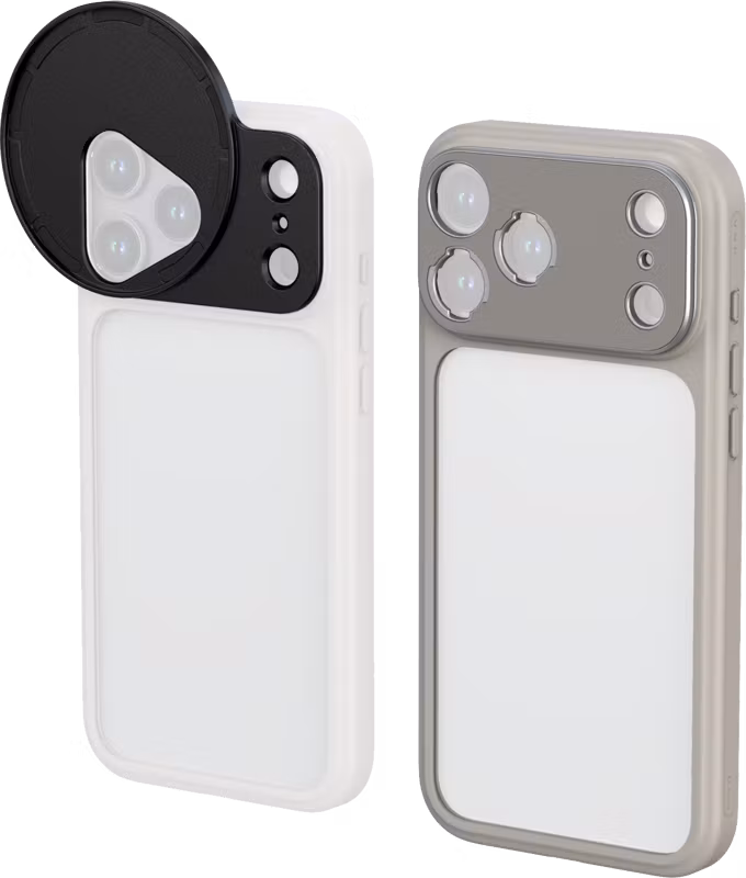 SmallRig 5794 FilMov Lightweight Photography Bumper Case for iPhone 17 Pro Max (Gray)
