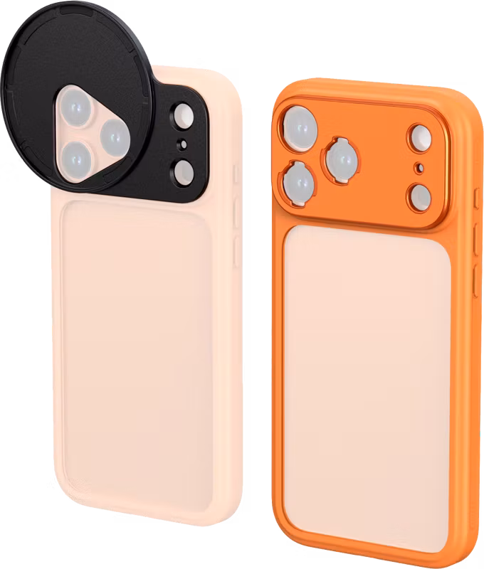 SmallRig 5792 FilMov Lightweight Photography Bumper Case for iPhone 17 Pro (Orange)