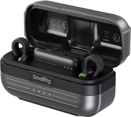 SmallRig 5717 S70-C2 Wireless Microphone with USB-C Adapter for Phones (Black)