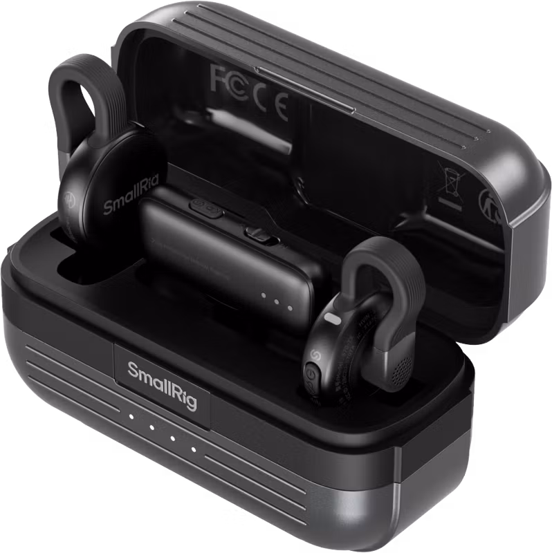 SmallRig 5717 S70-C2 Wireless Microphone with USB-C Adapter for Phones (Black)