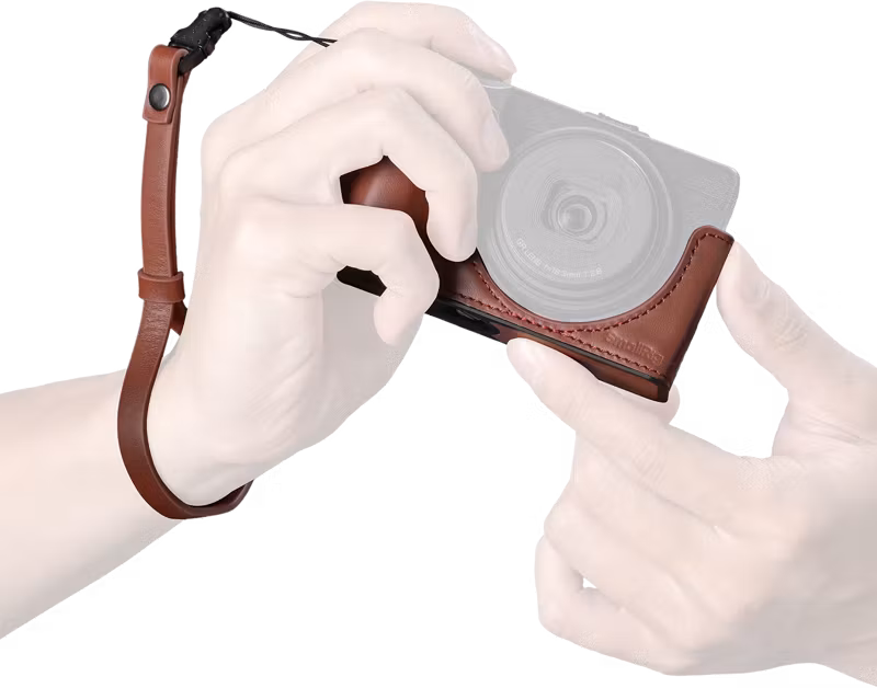 SmallRig 5678 Leather Case Kit for RICOH GR IV / GR III / GR IIIx / GR III HDF / GR IIIx HDF (Red)