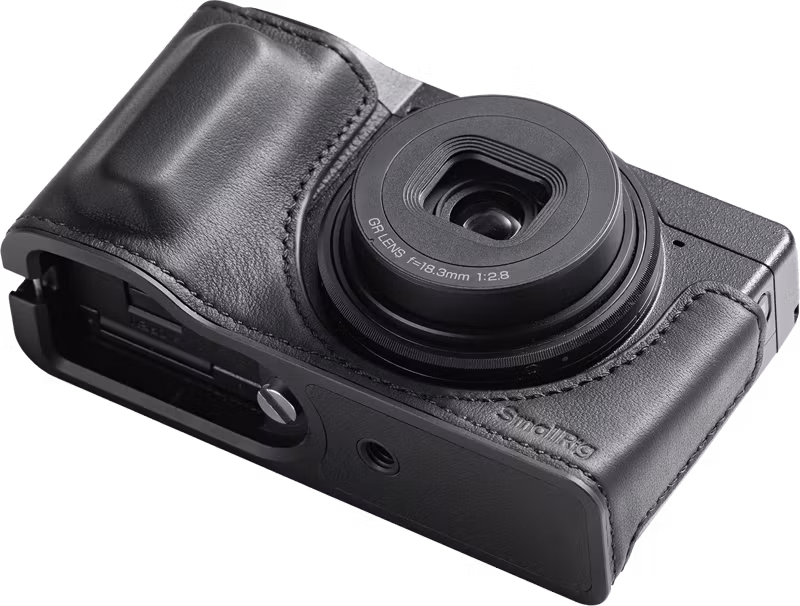 SmallRig 5676 Leather Case Kit for RICOH GR IV / GR III / GR IIIx / GR III HDF / GR IIIx HDF (Black)
