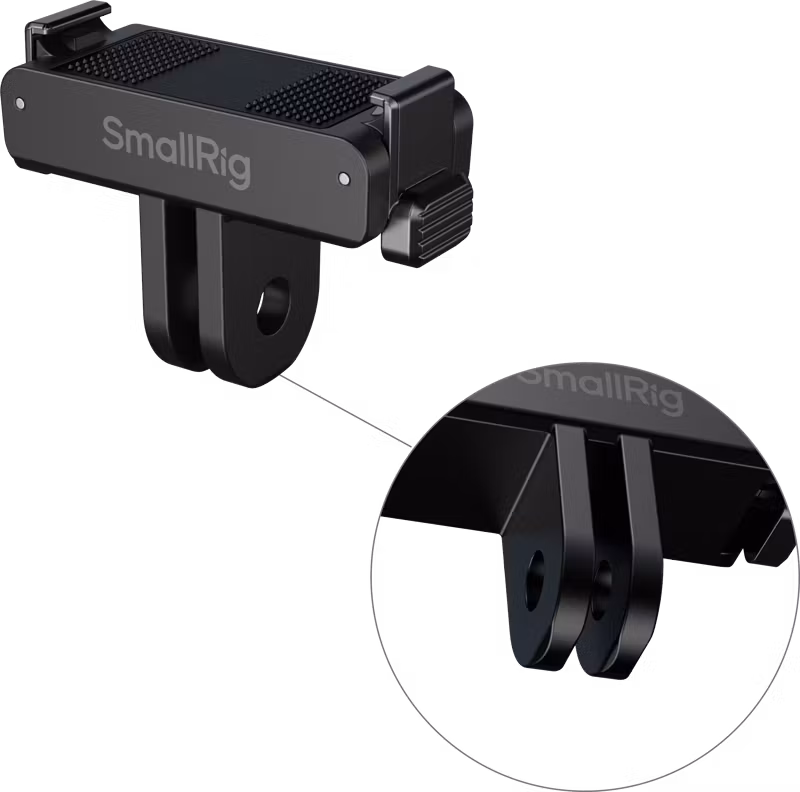 SmallRig 5911 Bidirectional Quick Release Adapter Support with 2-Prong Mount
