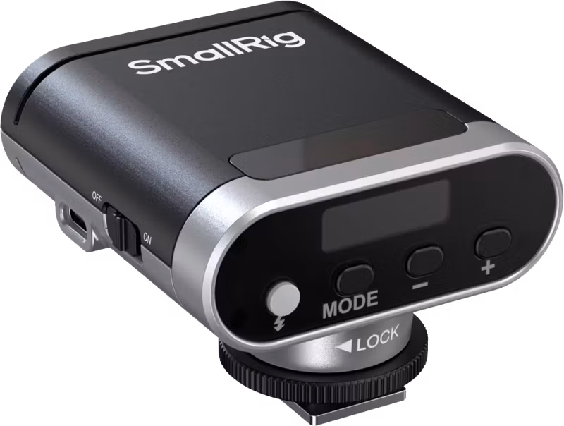 SmallRig 5818 RS20 mini Speedlite Flash (Silver)
