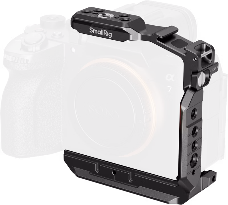 SmallRig 6023 "HawkLock" Quick Release Half Cage for Sony Alpha 7 V / 7R V / 7 IV