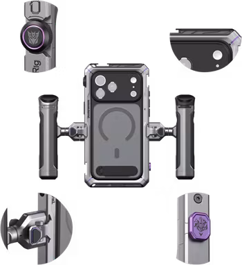 SmallRig 5585 Megatron Edition Mobile Dual Handheld Kit for iPhone 17 Pro