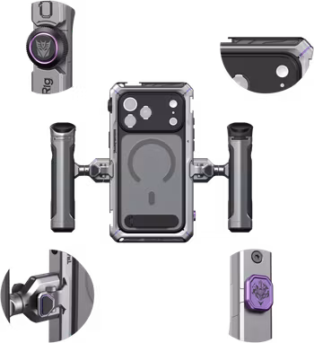 SmallRig 5584 Megatron Edition Mobile Dual Handheld Kit for iPhone 17 Pro Max