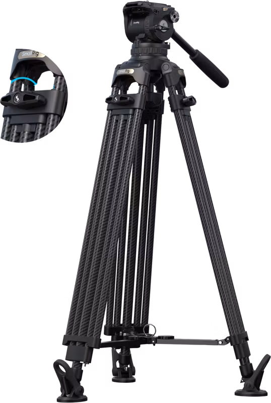 SmallRig 5578 FSD18 FreeSpeed Heavy-Duty Carbon Fiber Tripod