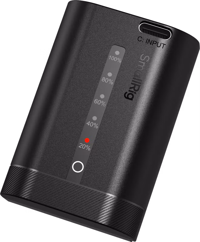 SmallRig 5298 USB-C Camera Battery with Power Display for Canon LP-E6P