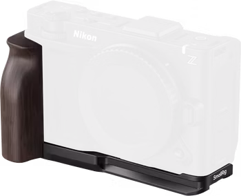 SmallRig 5906 L-Shaped Mount Plate with Wooden Handle for Nikon ZR