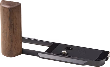 SmallRig 5945 L-Shaped Mount Plate with Wooden Handle for Panasonic S9