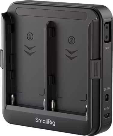 SmallRig 5536 Adapter Plate for NP-F Type Batteries (Supports UPS)