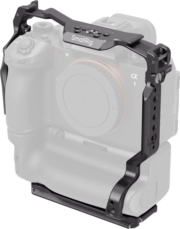 SmallRig 5908 Cage for Alpha 1 II & Alpha 9 III with Vertical Grip VG-C5