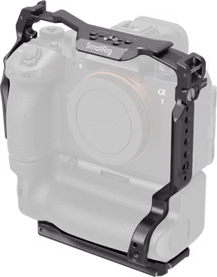 SmallRig 5908 Cage for Alpha 1 II & Alpha 9 III with Vertical Grip VG-C5