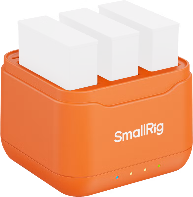 SmallRig 5921 Camera Battery Charger for DJI Action 6 / Action 5 Pro / Osmo 360
