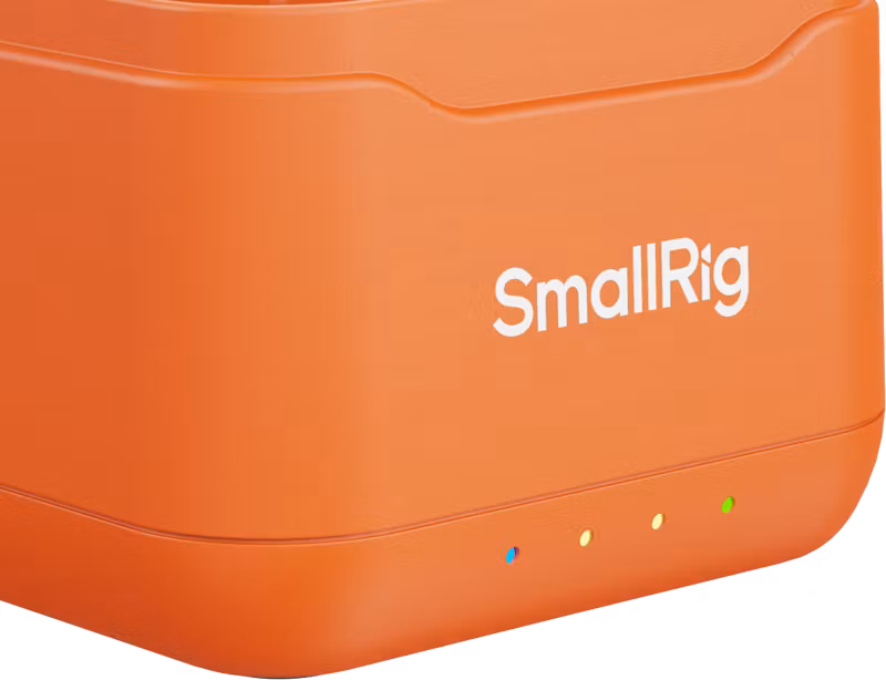 SmallRig 5921 Camera Battery Charger for DJI Action 6 / Action 5 Pro / Osmo 360