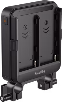 SmallRig 5537 Adapter Plate Kit for NP-F Type Batteries for 15mm LWS Rods (Supports UPS)