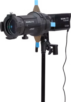 NANLITE Forza 60C LED Color Spot Light with 19°&36° Projection Attachment -  Ex Battery grip