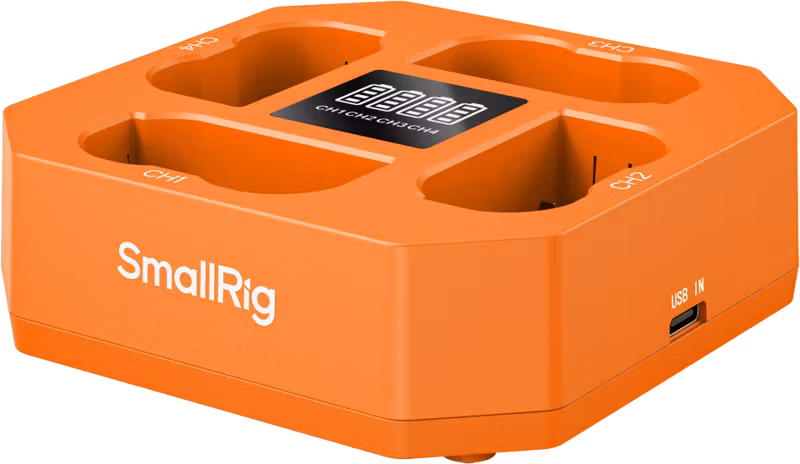 SmallRig 5747 Four-Channel Camera Battery Charger for EN-EL15c