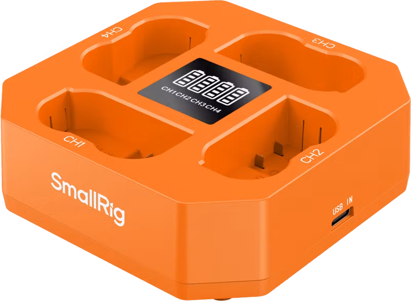 SmallRig 5747 Four-Channel Camera Battery Charger for EN-EL15c