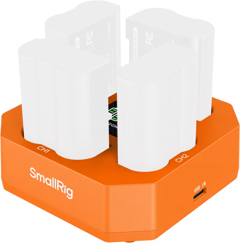 SmallRig 5747 Four-Channel Camera Battery Charger for EN-EL15c