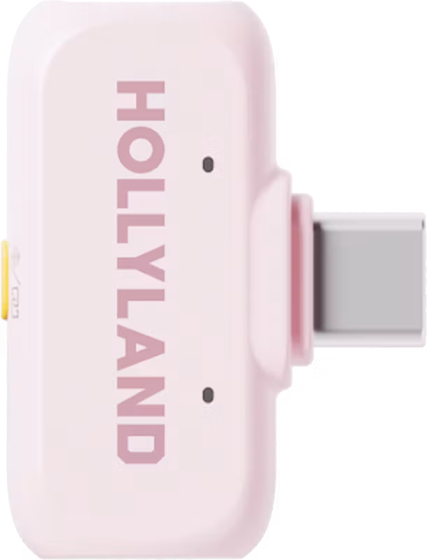 Hollyland LARK A1 Combo Cloud Pink, with USB-C+ Lightning