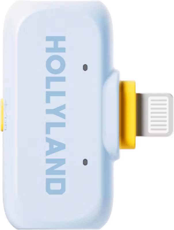 Hollyland LARK A1 Combo Sky Blue, with USB-C+ Lightning