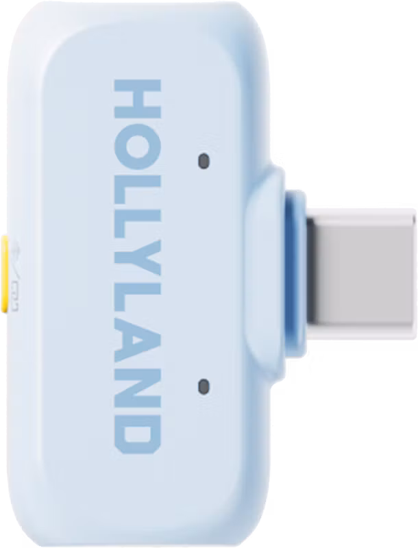 Hollyland LARK A1 Combo Sky Blue, with USB-C+ Lightning