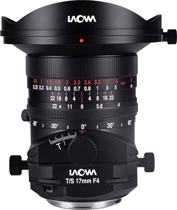 Laowa 17mm f/4 Zero-D Tilt-Shift - L mount