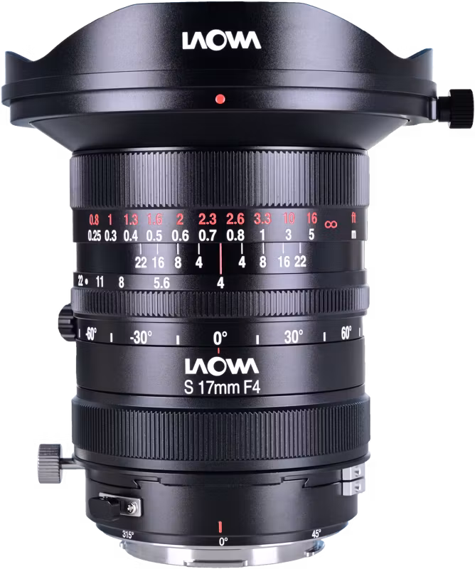 Laowa 17mm f/4 Zero-D Shift - L mount