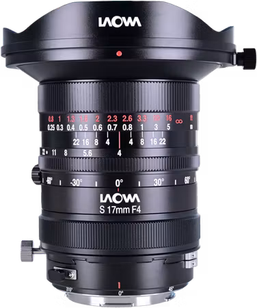 Laowa 17mm f/4 Zero-D Shift - L mount