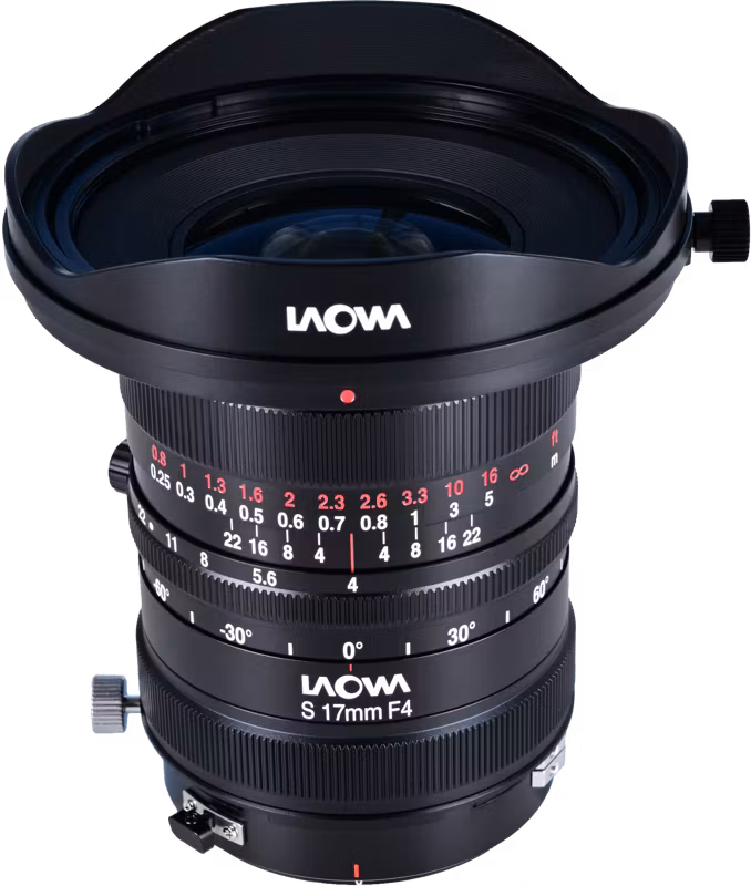 Laowa 17mm f/4 Zero-D Shift - L mount