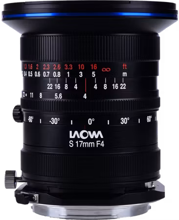 Laowa 17mm f/4 Zero-D Shift - Fuji GFX