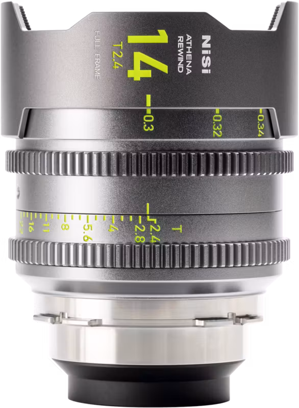 NiSi Cine Lens Athena Prime Rewind 14mm T2.4 PL-Mount