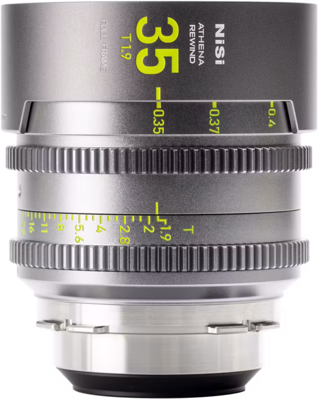NiSi Cine Lens Athena Prime Rewind 35mm T1.9 PL-Mount