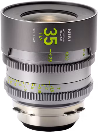 NiSi Cine Lens Athena Prime Rewind 35mm T1.9 PL-Mount